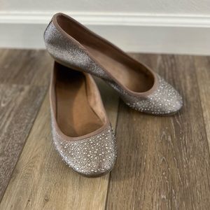 Style&co silver sparkle ballet flats